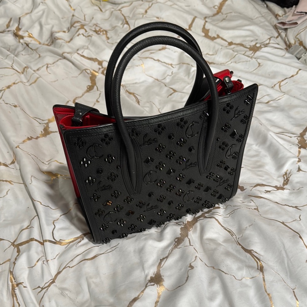 Designer Christian Louboutin purse